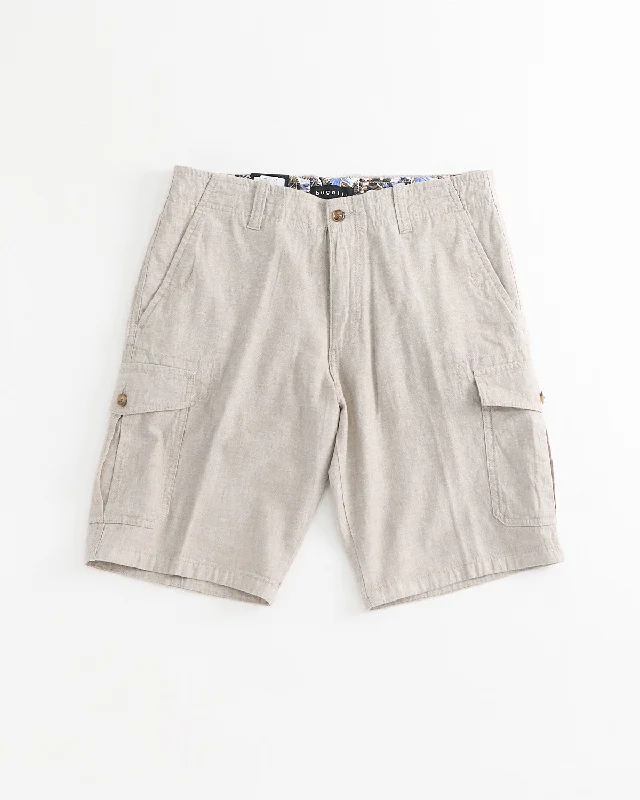 Must-Have Deals Casual Linen Cargo Shorts