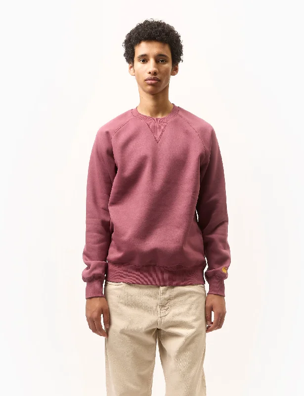 Midnight Sale Carhart WIP Chase Sweatshirt - Dusty Fuchsia