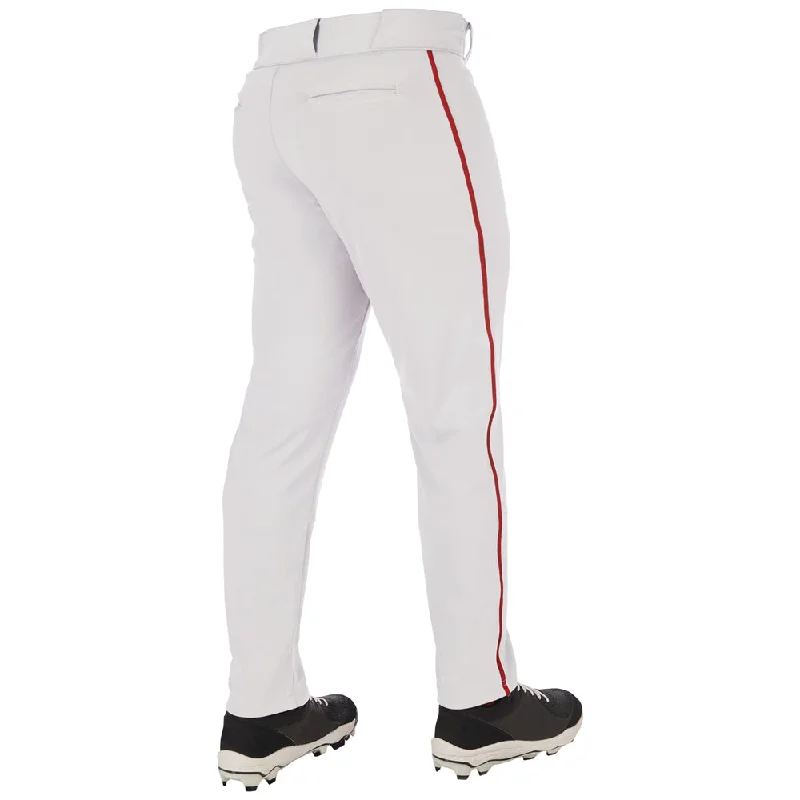 WHITE/ SCARLET
