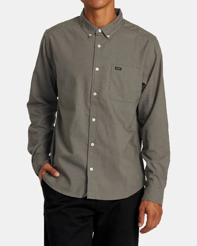 Big Savings That'll Do Long Sleeve Shirt - Sage Leaf