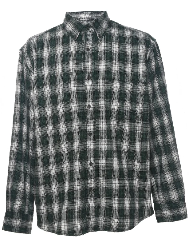 Steals and Deals St John's Bay Checked Shirt - L