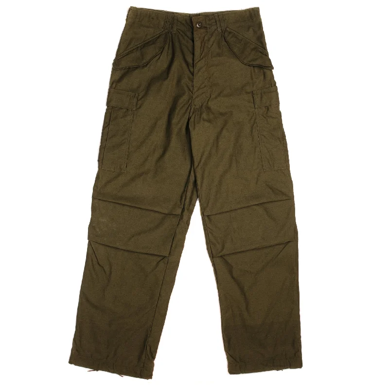 Big Savings VINTAGE US ARMY M65 FIELD PANTS SATEEN 1976 VIETNAM WAR SIZE SMALL LONG