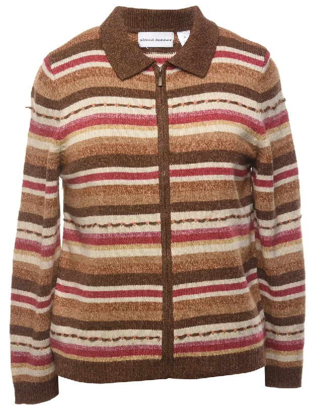 Great Bargains Striped Cardigan - S