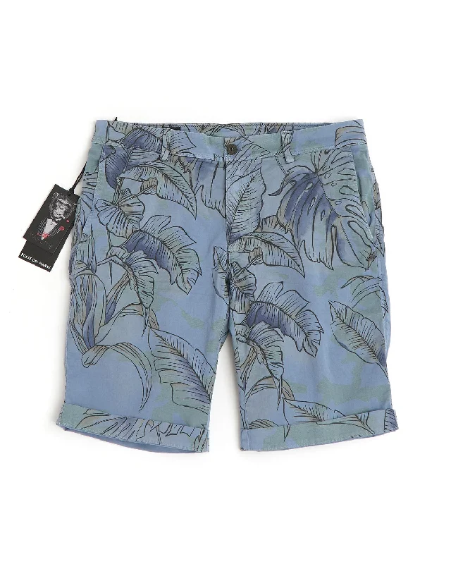 Year-End Sale Eisenhower Tropical Leaf Shorts