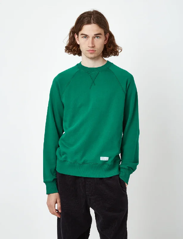 Bonus Savings Bhode Archive Sweatshirt (Organic) - Pine Green