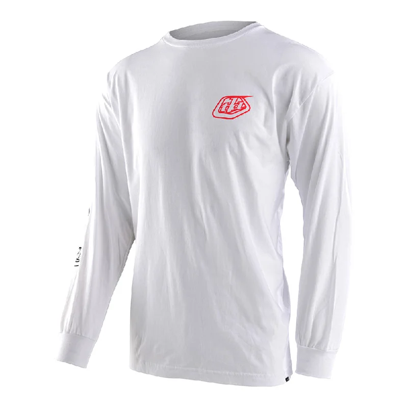 Price Fest Long Sleeve Tee Stamp White