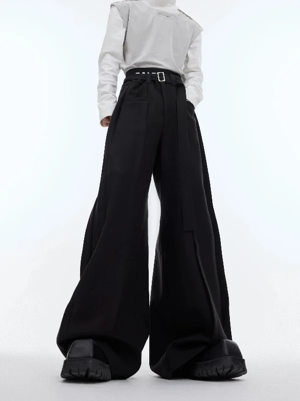 Weekend Offers That Thrill Long Cloth Belt Pants