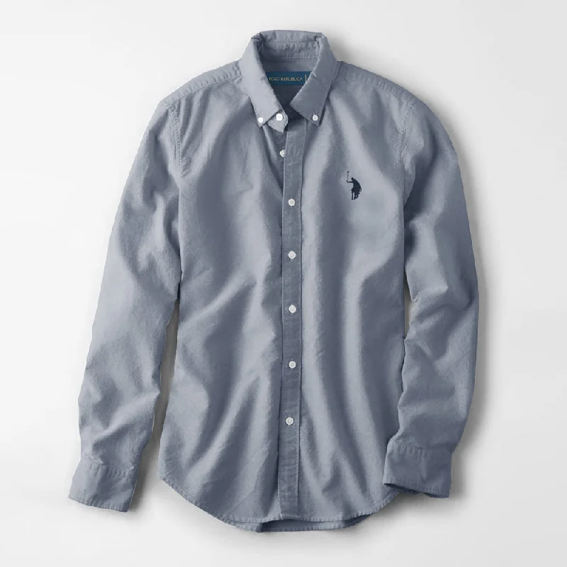 Weekend Deals That Impress Polo Republica Men's Premium Pony Embroidered Plain Casual Shirt III