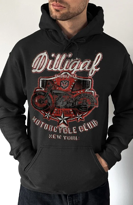 Bargain Blast Motorcycle Club MF Pullover Hoodie