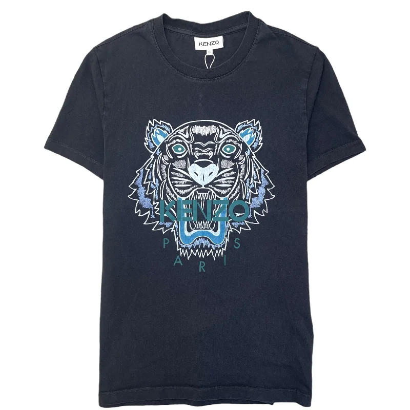 Weekend Savings Sensation Men's Tiger T-Shirt Black Size XS