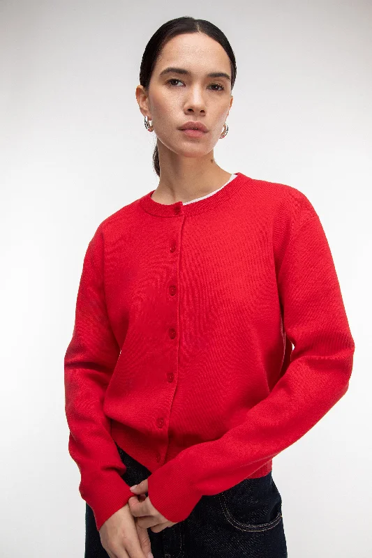 New Deals COTTON BUTTON UP CARDIGAN