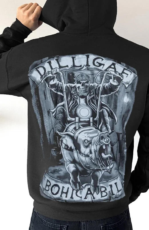 Shop and Save Riding the War Pig Pullover Hoodie
