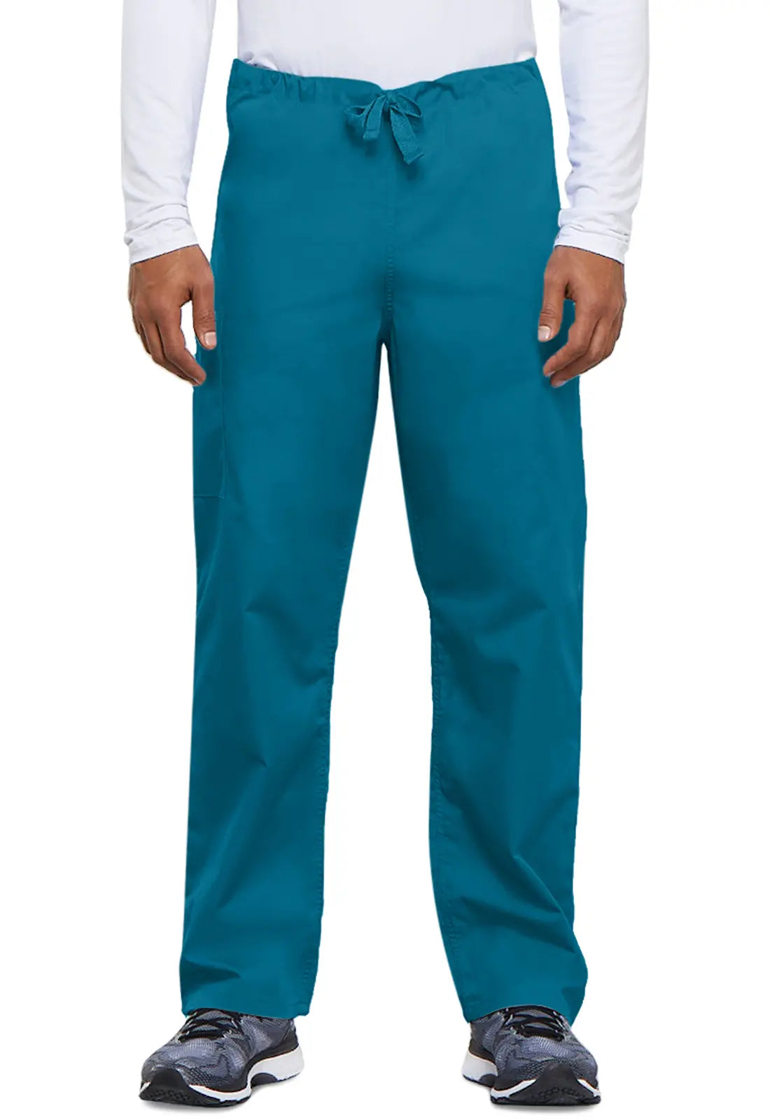Low Cost Cherokee Unisex 3-Pocket Drawstring Cargo Pant - Caribbean Blue