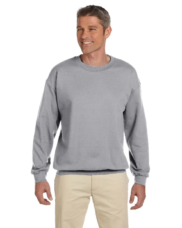 Deep Discounts Jerzees SuperSweats 50/50 Crewneck Sweatshirt | Oxford