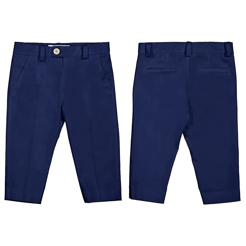 Weekend Bargains to Cherish Abel & Lula Baby Cotton Dress Pants_Navy 5226-19