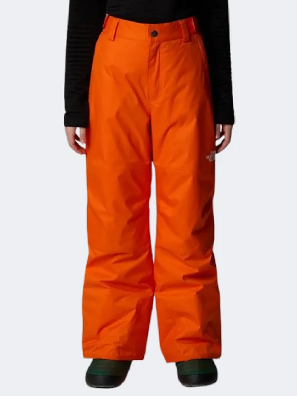 Weekend Deals You Can't Resist The North Face Freedom Insulated Boys Skiing Pant Orange
