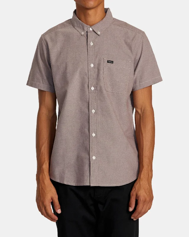 Extra Discounts That'll Do Short Sleeve Shirt - Plum Ash