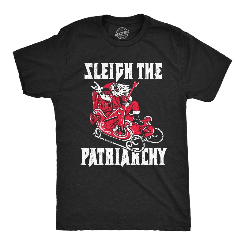 Super Deal Sleigh The Patriarchy Men's T Shirt